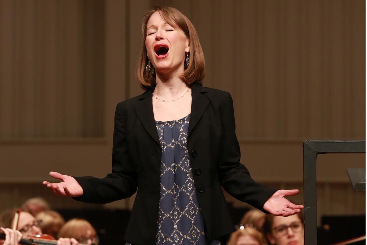 Kathryn Mueller, soprano in Carnegie Hall